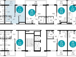 Продается 1-комнатная квартира ЖК Лестория, дом 4, 32.8  м², 15563600 рублей