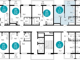 Продается 1-комнатная квартира ЖК Лестория, дом 4, 32.8 м², 15557040 рублей