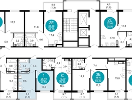 Продается 1-комнатная квартира ЖК Лестория, дом 1, 29.5  м&sup2;, 15897152 рублей