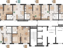 Продается 2-комнатная квартира ЖК Мята, 59  м², 7965000 рублей