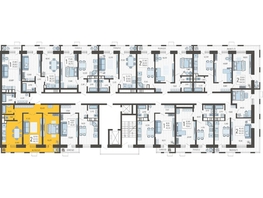 Продается 2-комнатная квартира ЖК Небо, литера 8, 66.7  м², 9317990 рублей