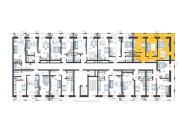 Продается 2-комнатная квартира ЖК Небо, литера 4, 64.5  м², 9442800 рублей