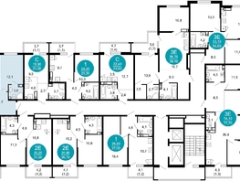 Продается 2-комнатная квартира ЖК Лестория, дом 3, 63.3 м², 27244320 рублей