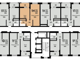 Продается 1-комнатная квартира ЖК Славянка, литера 10, 38.16  м², 5529000 рублей