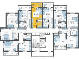 Продается Студия ЖК Горный квартал, литера 4, 25.3  м², 8963790 рублей