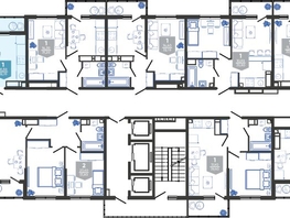 Продается 1-комнатная квартира ЖК Облака-3, дом 1, 32.1  м², 6978540 рублей