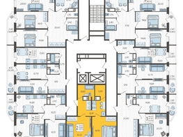 Продается 2-комнатная квартира ЖК Зеленодар, литера 6, 58  м², 6902000 рублей