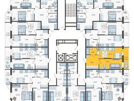 Продается 1-комнатная квартира ЖК Зеленодар, литера 7, 40  м², 5540000 рублей