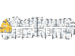 Продается 2-комнатная квартира ЖК Зеленодар, литера 5б, 66.5  м², 7308350 рублей