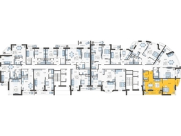 Продается 2-комнатная квартира ЖК Зеленодар, литера 5а, 61.6  м², 7250320 рублей