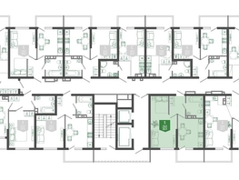 Продается 1-комнатная квартира ЖК Флора, 3 этап литера 4, 36.5  м², 15220500 рублей