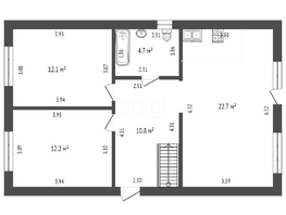 Продается Дом Видная ул, 100  м², участок 5 сот., 6850000 рублей