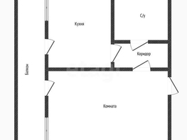 Продается 1-комнатная квартира Западный Обход ул, 35.3  м², 4500000 рублей