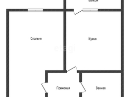 Продается 1-комнатная квартира Западный Обход ул, 26.1  м², 3900000 рублей