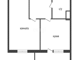 Продается 1-комнатная квартира Западный Обход ул, 33.1  м², 3250000 рублей