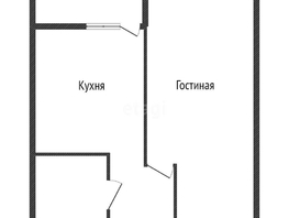 Продается 1-комнатная квартира Заполярная ул, 34.6  м², 4000000 рублей