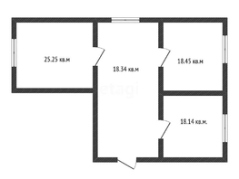 Продается 3-комнатная квартира Вологодская ул, 80.2  м², 2400000 рублей