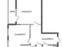Продается 2-комнатная квартира Домбайская ул, 59.4 м², 5250000 рублей
