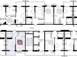 Продается 1-комнатная квартира ЖК Отражение, 1 очередь литера 1, 41.15  м², 6131350 рублей