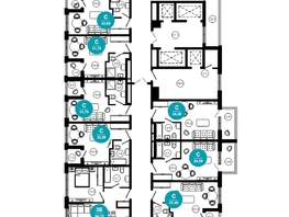 Продается 1-комнатная квартира ЖК Нескучный сад, корпус 2, 27.4  м², 36422820 рублей