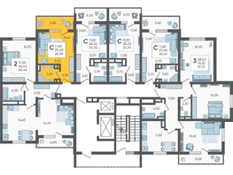 Продается Студия ЖК Горный квартал, литера 4, 26.4 м², 9221520 рублей