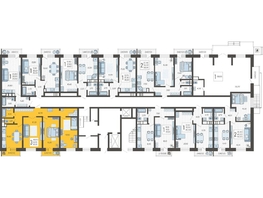 Продается 3-комнатная квартира ЖК Небо, литера 3, 85.1  м², 11658700 рублей