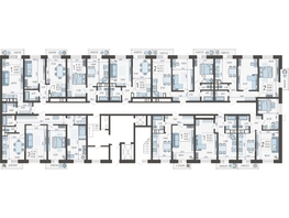 Продается 3-комнатная квартира ЖК Небо, литера 5, 85.1  м², 11658700 рублей