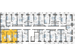 Продается 2-комнатная квартира ЖК Небо, литера 4, 66.7 м², 10390230 рублей