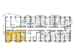 Продается 3-комнатная квартира ЖК Небо, литера 6, 85.1  м², 11854430 рублей