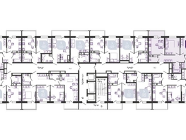 Продается 3-комнатная квартира ЖК Улыбка, литера 1, 67.8  м², 9349620 рублей