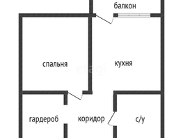 Продается 1-комнатная квартира Конгрессная ул, 35  м², 7500000 рублей