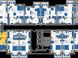 Продается 1-комнатная квартира ЖК Летний, корпус 5, 37.6  м², 12738880 рублей