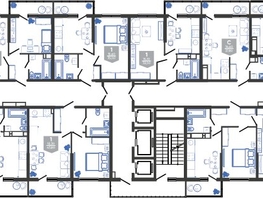 Продается 2-комнатная квартира ЖК Облака-3, дом 1, 59.5  м&sup2;, 11683182 рублей