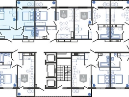 Продается 2-комнатная квартира ЖК Облака-3, дом 1, 49.9 м², 9503455 рублей