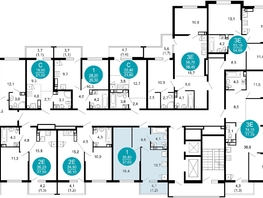 Продается 1-комнатная квартира ЖК Лестория, дом 3, 37  м², 16050600 рублей