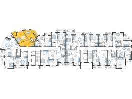 Продается 2-комнатная квартира ЖК Зеленодар, литера 5б, 63 м², 7112700 рублей