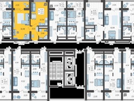 Продается 1-комнатная квартира ЖК Кислород, корпус 5, 38.8 м², 16257200 рублей