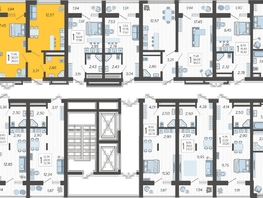 Продается 1-комнатная квартира ЖК Кислород, корпус 9, 38.03 м², 15820480 рублей