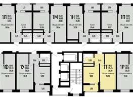 Продается 1-комнатная квартира ЖК Славянка, литера 10, 36.89  м², 5310000 рублей
