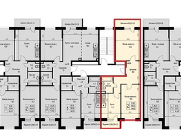 Продается 2-комнатная квартира ЖК Nova Vita (Нова Вита), дом 21, 59.8 м², 7014000 рублей