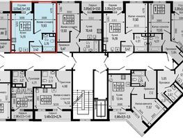 Продается 1-комнатная квартира ЖК Botanica Hills (Ботаника Хилс), литера 1, 34.83  м², 10449000 рублей