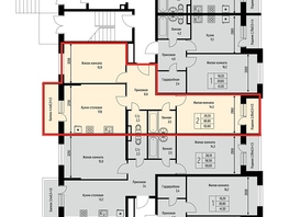 Продается 2-комнатная квартира ЖК Nova Vita (Нова Вита), дом 22, 63.6 м², 6363000 рублей