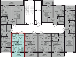 Продается Студия ЖК Botanica Hills (Ботаника Хилс), литера 3, 17.5  м², 5689000 рублей