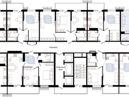 Продается 3-комнатная квартира ЖК Отражение, 1 очередь литера 1, 81.4  м², 10126160 рублей