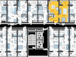 Продается 1-комнатная квартира ЖК Кислород, корпус 5, 39 м², 16146000 рублей