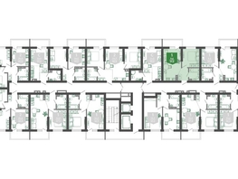 Продается 1-комнатная квартира ЖК Флора, 3 этап литера 5, 35.2  м², 15463360 рублей