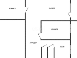 Продается 3-комнатная квартира Атарбекова ул, 59.8  м², 7000000 рублей