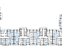 Продается 2-комнатная квартира ЖК Гулливер, литера 1, 56.6  м², 7375280 рублей