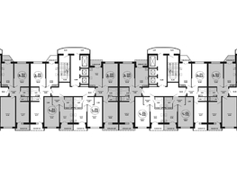 Продается 2-комнатная квартира ЖК Гулливер, литера 2, 54.81  м², 6918921 рублей