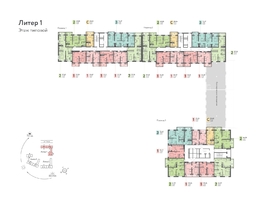 Продается 2-комнатная квартира ЖК Теплые Края, 1 очередь литер 1, 62.97 м², 8312040 рублей
